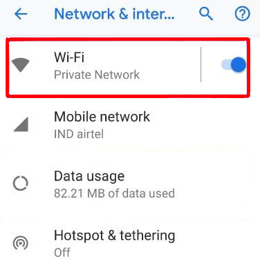 Cómo ver la contraseña wifi en Android