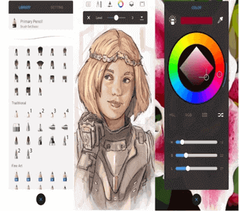 Procreate otra app para Android gratis