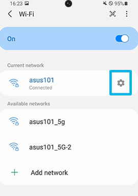 Configuración WiFi